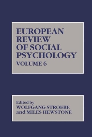 Stroebe / Hewstone. European Review of Social Psychology V 6. John Wiley & Sons, 1995.