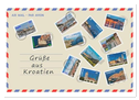 Grüße aus Kroatien (Wandkalender 2025 DIN A2 quer), CALVENDO Monatskalender