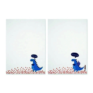 Notizblock-Set Dinosaurier (für Kinder) - 2er Set, DIN A6 je 25 Blatt. dabelino, 2020.