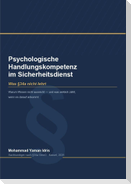 Psychologische Handlungskompetenz im Sicherheitsdienst