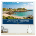 Zauberhafte Normandie: Frankreichs wilde, wunderbare Küste (hochwertiger Premium Wandkalender 2024 DIN A2 quer), Kunstdruck in Hochglanz