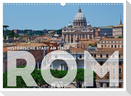 Historische Stadt am Tiber ROM (Wandkalender 2024 DIN A3 quer), CALVENDO Monatskalender