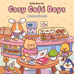 Bean Co., Belly. Cosy Café Days - Ausmalbuch. Bassermann, Edition, 2026.