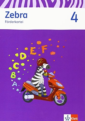 Zebra / Förderkartei 4. Schuljahr. Karteikarten und Diagnosebögen. Neubearbeitung - Förderkartei Klasse 4. Klett Ernst /Schulbuch, 2014.