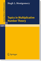 Topics in Multiplicative Number Theory