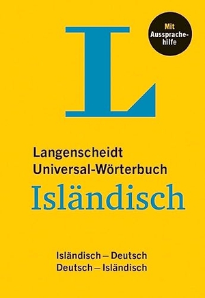 Langenscheidt Universal-Wörterbuch Isländisch - Isländisch - Deutsch / Deutsch - Isländisch. Langenscheidt bei PONS, 2023.
