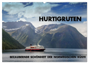 Hurtigruten - Bezaubernde Schönheit der norwegischen Küste (Wandkalender 2024 DIN A2 quer), CALVENDO Monatskalender