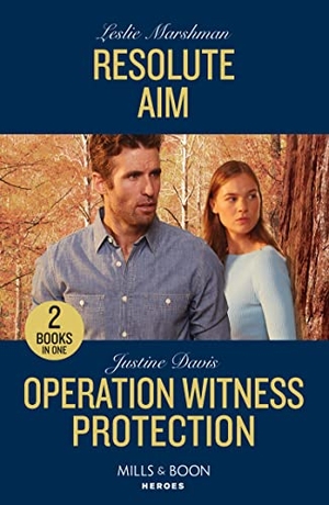 Marshman, Leslie / Justine Davis. Resolute Aim / Operation Witness Protection - Resolute Aim / Operation Witness Protection (Cutter's Code). HarperCollins, 2023.