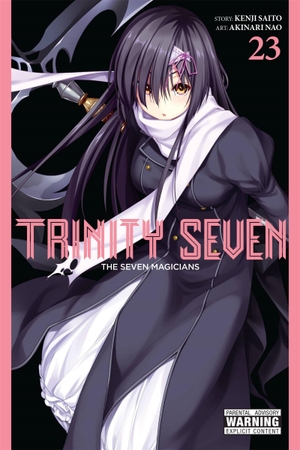 Nao, Akinari. Trinity Seven, Vol. 23 - The Seven Magicians. Yen Press, 2021.
