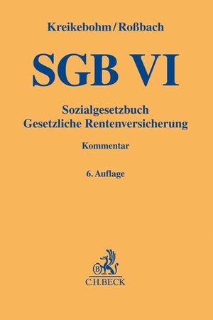 Kreikebohm, Ralf / Gundula Rossbach (Hrsg.). Sozialgesetzbuch - Gesetzliche Rentenversicherung - SGB VI. C.H. Beck, 2021.