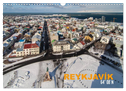 Reykjavìk 64° 08' N (Wandkalender 2024 DIN A3 quer), CALVENDO Monatskalender