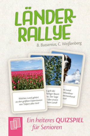 Bussenius, Beate / Christina Weißenberg. Länderrallye - Ein heiteres Quizspiel für Senioren. Verlag an der Ruhr GmbH, 2018.