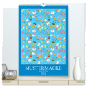MUSTERMACKE (hochwertiger Premium Wandkalender 2024 DIN A2 hoch), Kunstdruck in Hochglanz