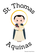 St. Thomas Aquinas - Children's Christian Book - Lives of the Saints