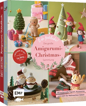 Cay, Khuc. O du fröhliche! Die große Amigurumi-Christmas-Sammlung - 60 zuckersüße Figuren, Accessoires und mehr für Weihnachten häkeln: Zwei Bücher im Set mit allen Grundlagen. Edition Michael Fischer, 2026.