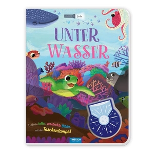Trötsch Verlag GmbH & Co. KG (Hrsg.). TRÖTSCH - Taschenlampenbuch Leuchte und finde Unter Wasser| Ab 3 Jahren - Entdeckerbuch Beschäftigungsbuch Spielbuch. Trötsch Verlag GmbH, 2026.