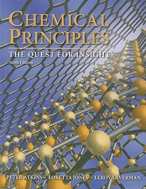 Atkins, Peter / Jones, Loretta et al. Chemical Principles 6e & Sapling Hw/Etext 6 Month Access. Worth Publishers, 2013.