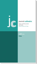 journal culinaire No. 20. Kultur und Wissenschaft des Essens