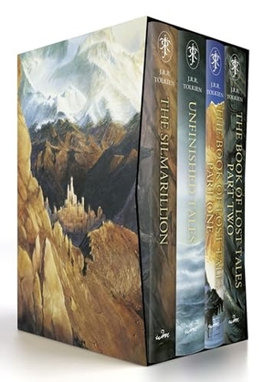 Tolkien, Christopher / J R R Tolkien. The History of Middle-Earth Box Set #1 - The Silmarillion / Unfinished Tales / Book of Lost Tales, Part One / Book of Lost Tales, Part Two. HarperCollins, 2024.
