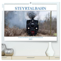 Steyrtalbahn (hochwertiger Premium Wandkalender 2025 DIN A2 quer), Kunstdruck in Hochglanz