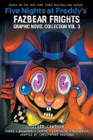 Cawthon, Scott / Parra, Kelly et al. Five Nights at Freddy's: Fazbear Frights Graphic Novel Collection Vol. 03. Scholastic Ltd., 2023.