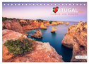 Portugal - Algarve und Madeira (Tischkalender 2024 DIN A5 quer), CALVENDO Monatskalender