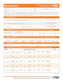 Number Sense Screener(tm) (Nss(tm)) Record Sheets, K-1, Research Edition