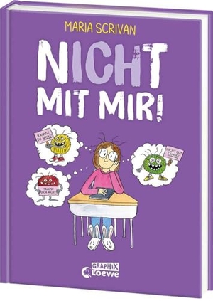 Scrivan, Maria. nICHt mit mir! (nICHt genug-Reihe - Band 4) - Überwindung der eigenen Selbstzweifel - Comicbuch ab 8 Jahren von New York Times-Bestsellerautorin Maria Scrivan. Loewe Verlag GmbH, 2025.