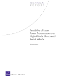 Feasibility of Laser Power Transmission to a High-Altitude Unmanned Aerial Vehicle