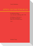 Appell an das Publikum