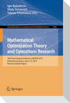 Mathematical Optimization Theory and Operations Research