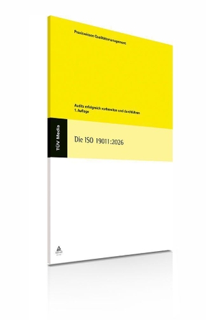 Träger, Thomas (Hrsg.). Die ISO 19011:2026 - Audits erfolgreich vorbereiten und durchführen. TÜV Media GmbH, Köln, 2026.