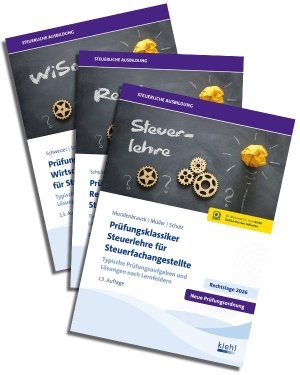 Bücherpaket Prüfungsklassiker für Steuerfachangestellte. Kiehl Friedrich Verlag G, 2026.