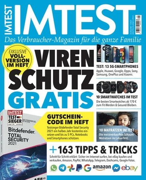 IMTEST - Das Test-Magazin für die ganze Familie - Das Imtest Magazin No. 2. Hamburger Abendblatt, 2021.