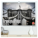 Brooklyn Bridge - New York City (hochwertiger Premium Wandkalender 2025 DIN A2 quer), Kunstdruck in Hochglanz