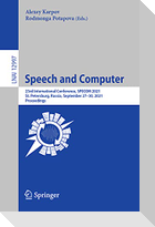 Speech and Computer
