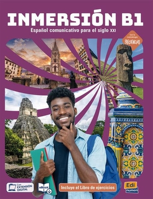 Edinumen, Editorial (Hrsg.). Inmersión B1. Libro del estudiante + Libro de ejercicios + Code - Español communicativo para el siglo XXI.Con la metodología Frecuencias / Libro del estudiante + Libro de ejercicios + Code. Hueber Verlag GmbH, 2026.