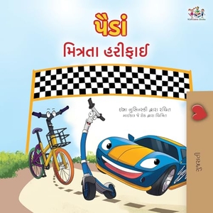 Books, Kidkiddos / Inna Nusinsky. The Wheels - The Friendship Race (Gujarati Only). KidKiddos Books Ltd., 2024.