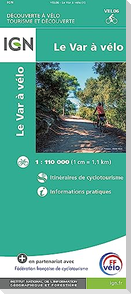 Le Var à vélo 1:110 000