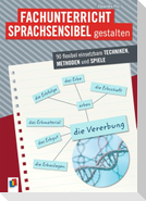 Fachunterricht sprachsensibel gestalten