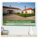 Planstadt Eisenhüttenstadt - ein sozialistischer Traum (hochwertiger Premium Wandkalender 2025 DIN A2 quer), Kunstdruck in Hochglanz