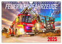 Feurwehrfahrzeuge (Wandkalender 2025 DIN A4 quer), CALVENDO Monatskalender