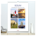 Büsum - Impressionen eines Sommers (hochwertiger Premium Wandkalender 2024 DIN A2 hoch), Kunstdruck in Hochglanz
