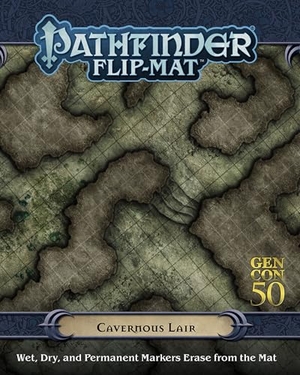 Engle, Jason A / Amanda Hamon Kunz. Pathfinder Flip-Mat: Cavernous Lair. Diamond Comic Distributors, 2017.