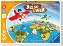 Ravensburger tiptoi Spiel 00117 Unsere Reise um die Welt - Lernspiel ab 4 Jahren, lehrreiches Geografiespiel für Jungen und Mädchen, für 1-4 Spieler