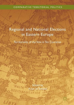 Schakel, Arjan H. (Hrsg.). Regional and National Elections in Eastern Europe - Territoriality of the Vote in Ten Countries. Palgrave Macmillan UK, 2017.