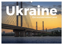 Ukraine - Ein wundervolles Land. (Wandkalender 2025 DIN A2 quer), CALVENDO Monatskalender