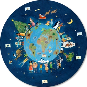 Zettelkalender Weihnachten bei den Kindern der Welt - Weihnachten bei den Kindern der Welt. Coppenrath, 2022.