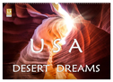 USA Desert Dreams (Wandkalender 2025 DIN A2 quer), CALVENDO Monatskalender