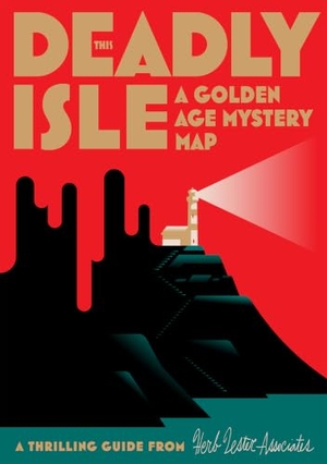 Edwards, Martin / Herb Lester Associates. This Deadly Isle - A Golden Age Mystery Map. Herb Lester Associates, 2022.